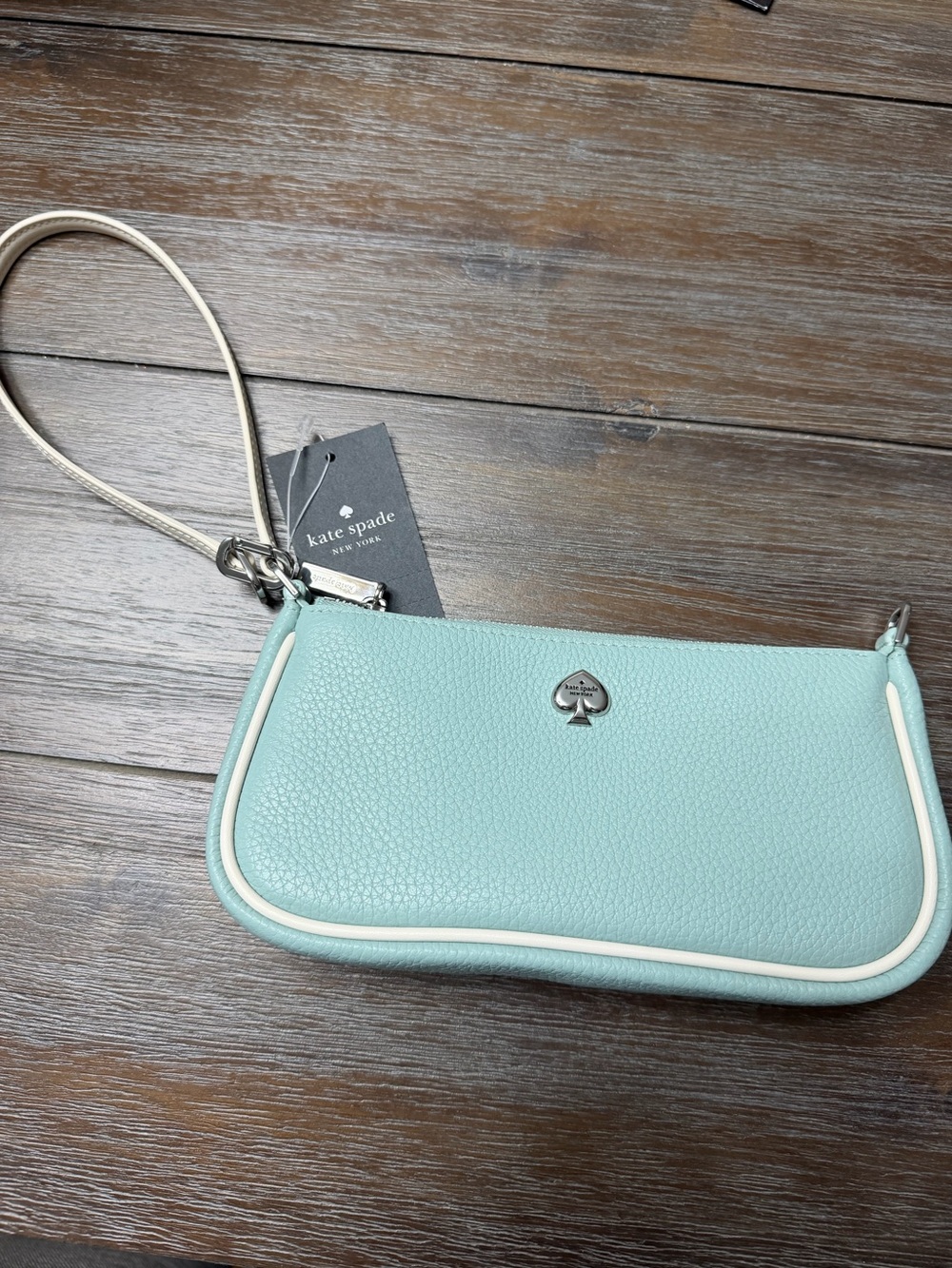 NWT kate spade Kayla Pebbled Leather Convertible Wristlet/Shoulder bag - Picture 4 of 8